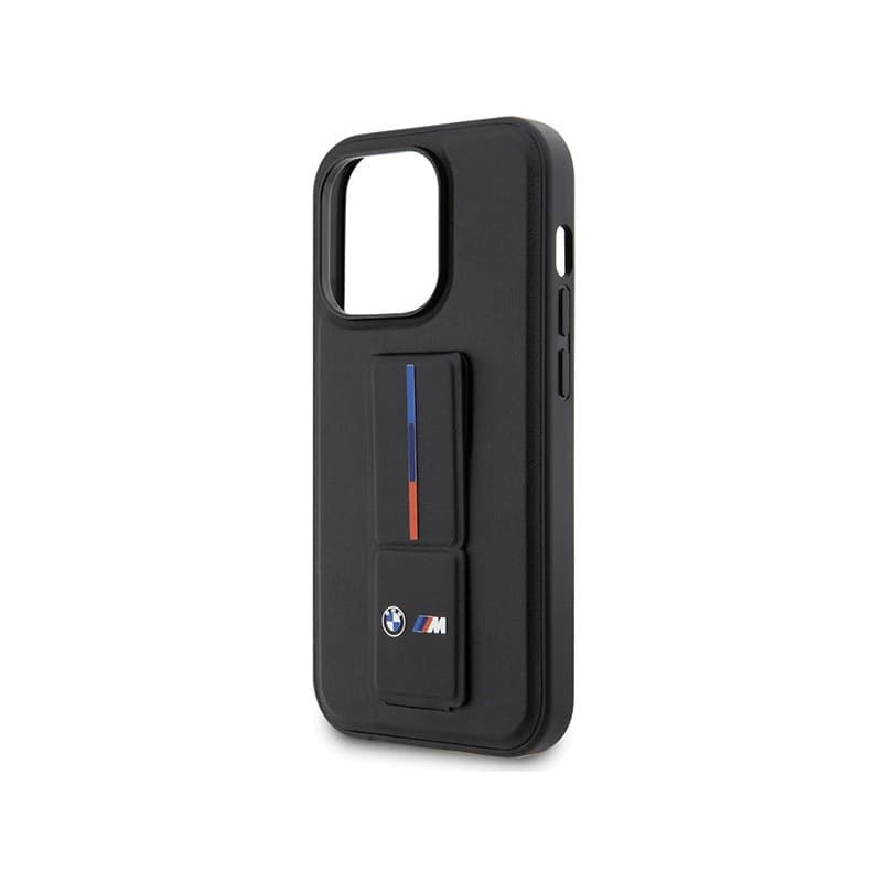 BMW Grip Stand Hot Stamp - Case for iPhone 14 Pro (Black) - 6