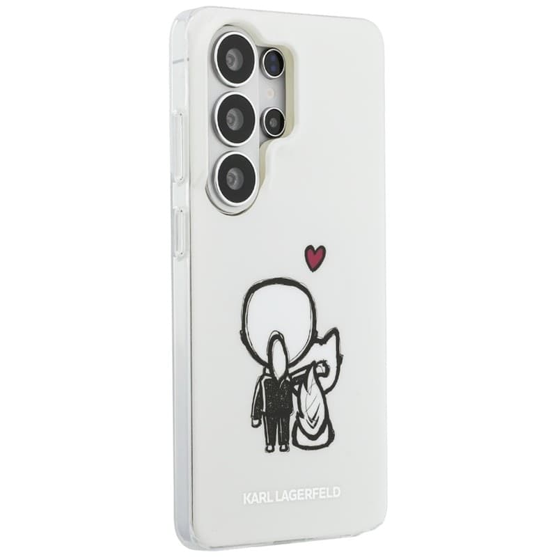 Karl Lagerfeld IML Karl & Choupette MagSafe - Custodia per Samsung Galaxy S26 Ultra (trasparente) - 4