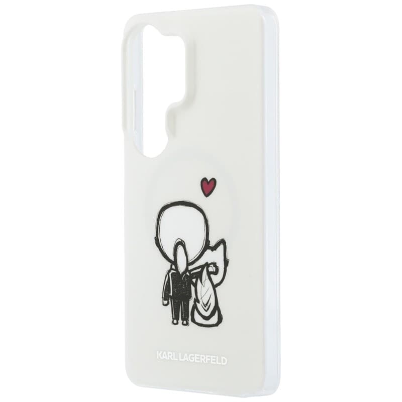 Karl Lagerfeld IML Karl & Choupette MagSafe - Custodia per Samsung Galaxy S26 Ultra (trasparente) - 6