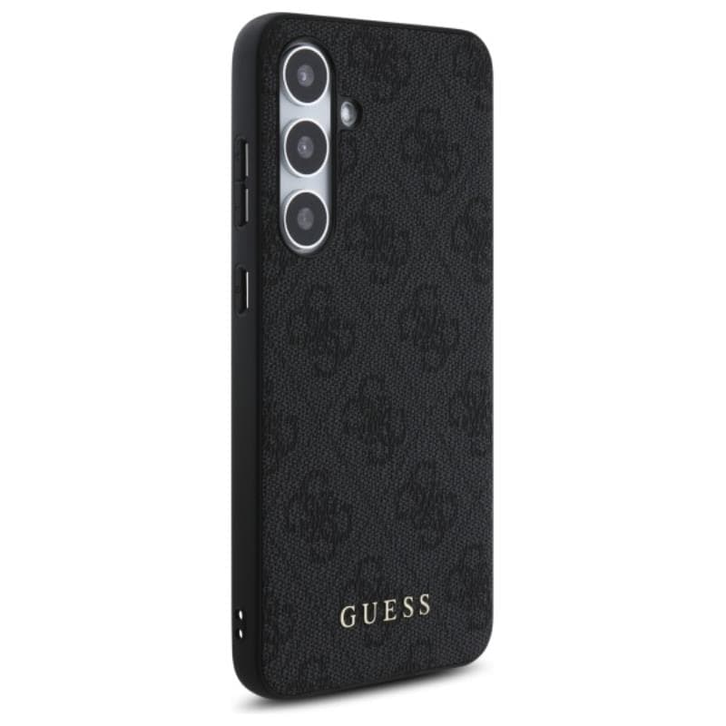 Guess 4G Metal Gold Logo - Case for Samsung Galaxy S24 FE (gray) - 4