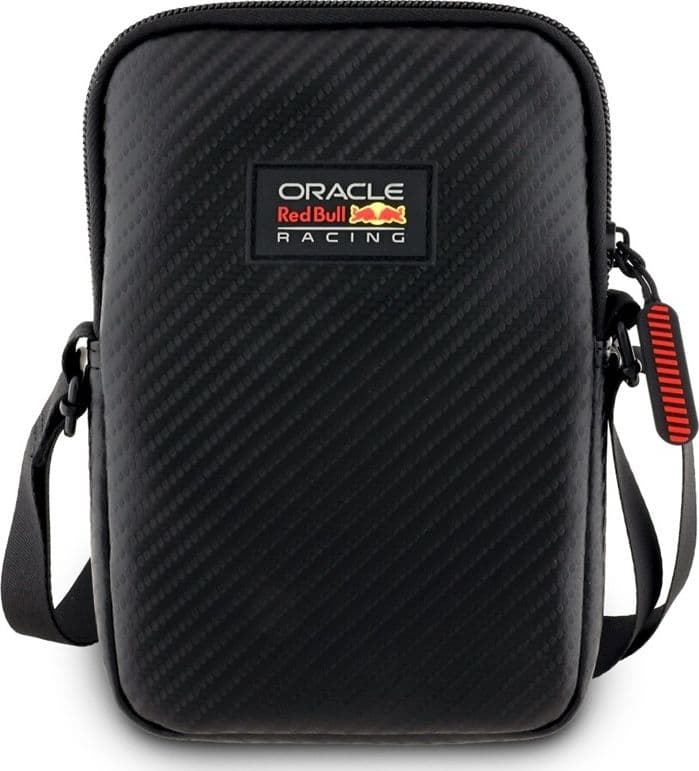 Borsa a tracolla per cellulare Red Bull Carbon Patch (nera) - 2