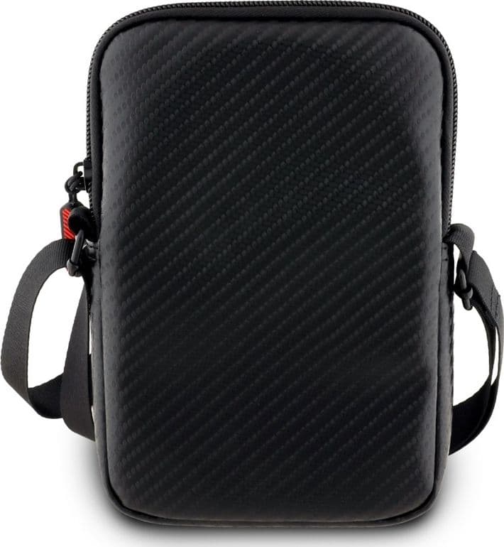 Borsa a tracolla per cellulare Red Bull Carbon Patch (nera) - 3