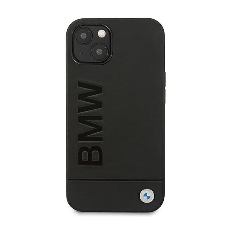 BMW Leather Hot Stamp - Case for iPhone 14 Plus (Black) - 3