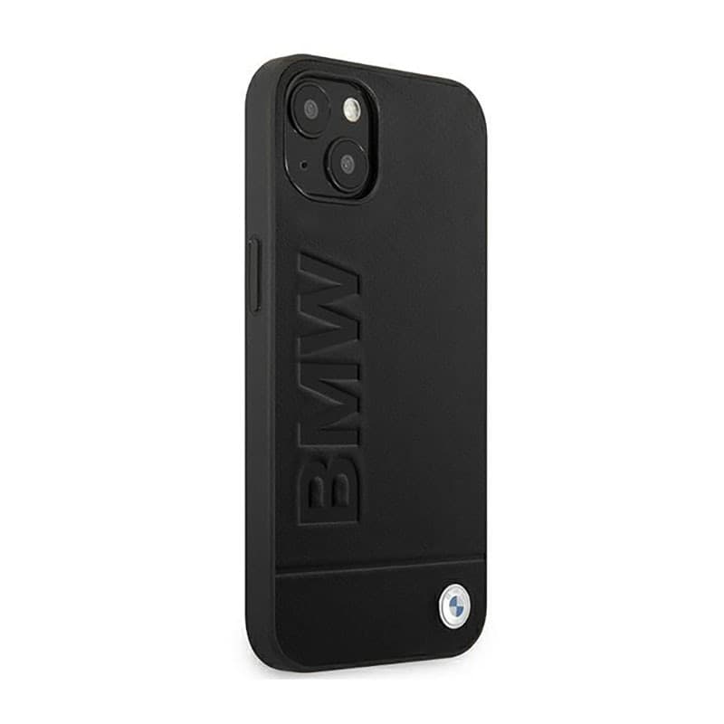 BMW Leather Hot Stamp - Case for iPhone 14 Plus (Black) - 4