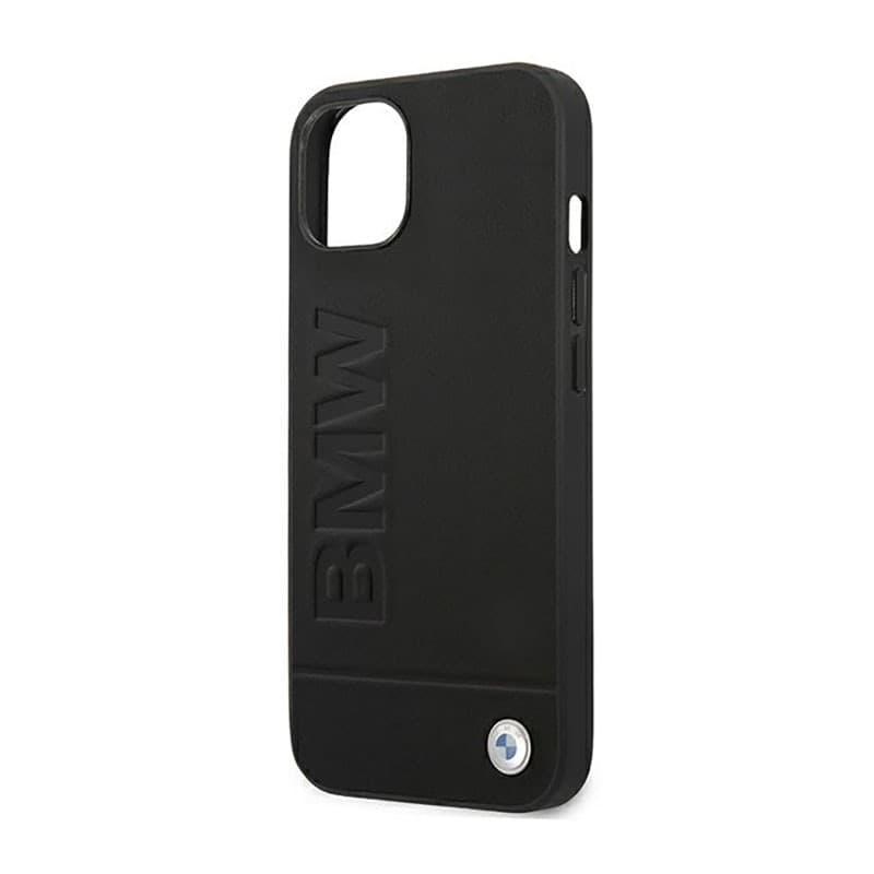BMW Leather Hot Stamp - Case for iPhone 14 Plus (Black) - 6