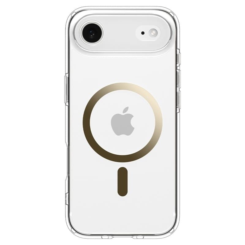 Spigen Ultra Hybrid Mag MagSafe - Case for iPhone Air (Clear/Gold) - 2