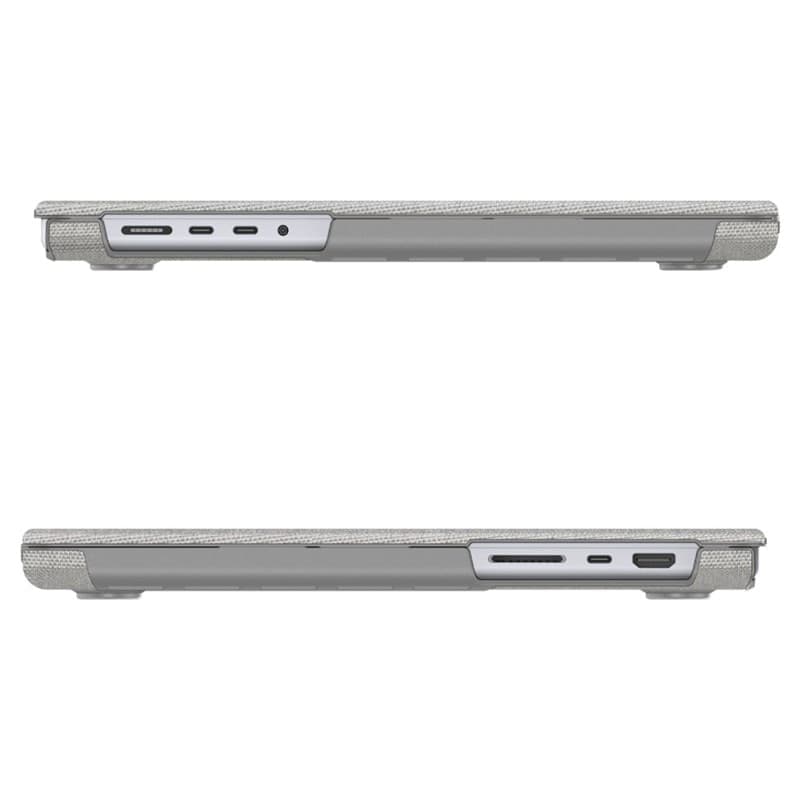 Spigen Urban Fit - Custodia per MacBook Pro 16" (M5/M4/M3/M2/M1/2026-2021) (Grigio melange) - 5