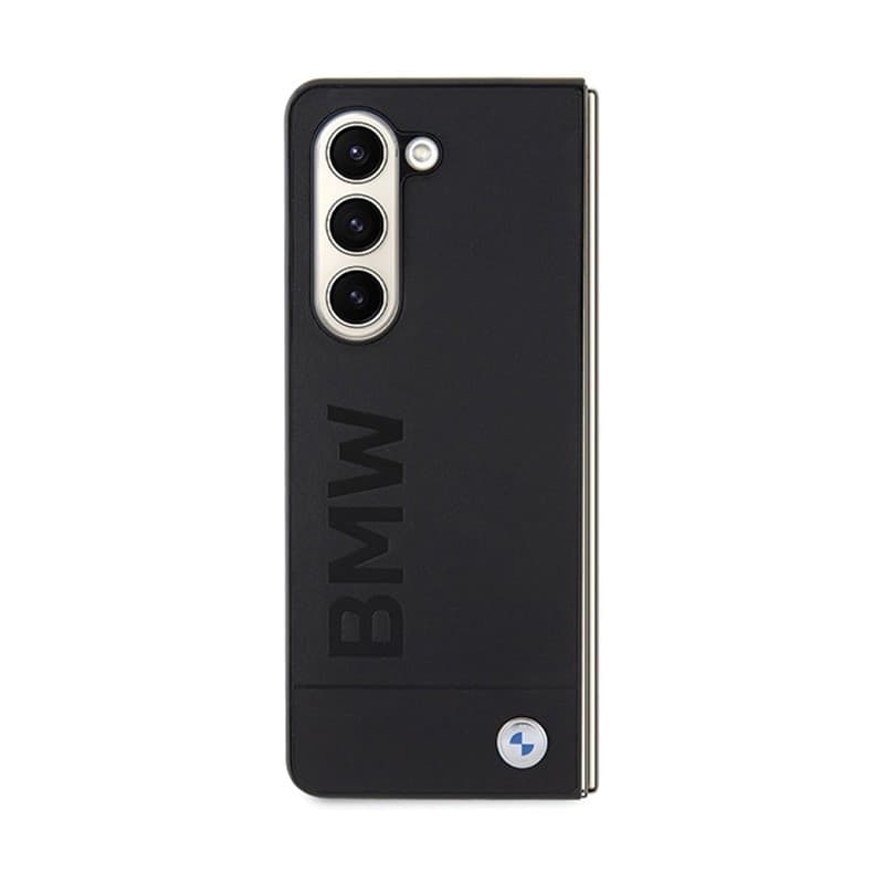 BMW Signature Logo Imprint - Case for Samsung Galaxy Z Fold 5 (Black) - 2
