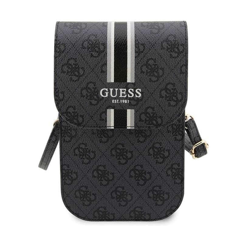 Guess 4G Stripes - Crossbody phone bag (black) - 2