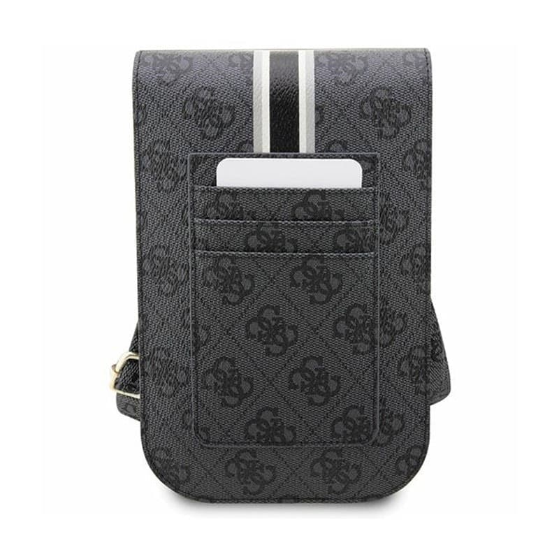 Guess 4G Stripes - Crossbody phone bag (black) - 5