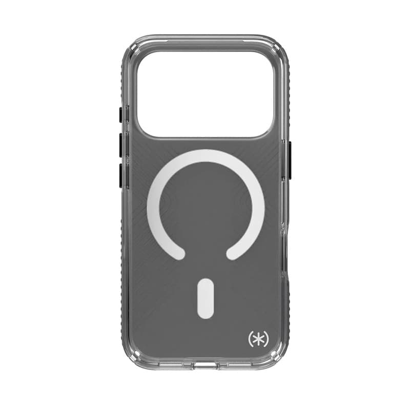 Speck Presidio Lux Grip MagSafe - Custodia per iPhone 18 Pro / 17 Pro (Ossidiana) - 14