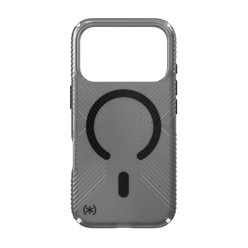 Speck Presidio Lux Grip MagSafe - Custodia per iPhone 18 Pro / 17 Pro (Ossidiana) - 3