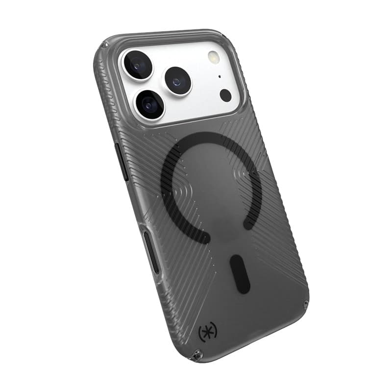 Speck Presidio Lux Grip MagSafe - Custodia per iPhone 18 Pro / 17 Pro (Ossidiana) - 6