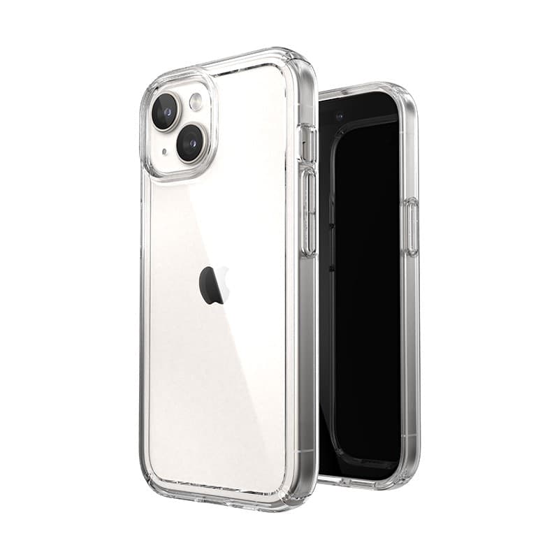 Speck Gemshell - Custodia per iPhone 16e / iPhone 15 / iPhone 14 / iPhone 13 (Trasparente) - 11