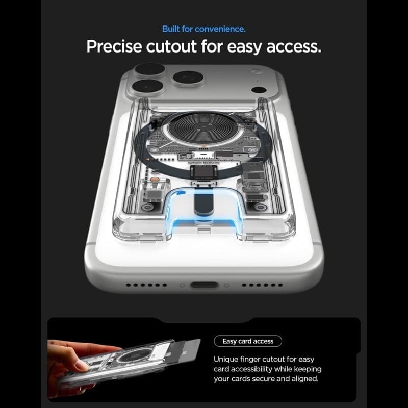 Portafoglio Spigen Ultra Hybrid MagSafe - Portafoglio magnetico (Neo One) - 8