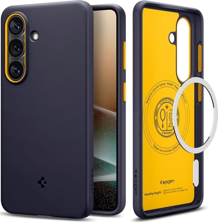 Spigen Nano Pop Mag MagSafe - Custodia per Samsung Galaxy S26 (Mirtillo Navy) - 2