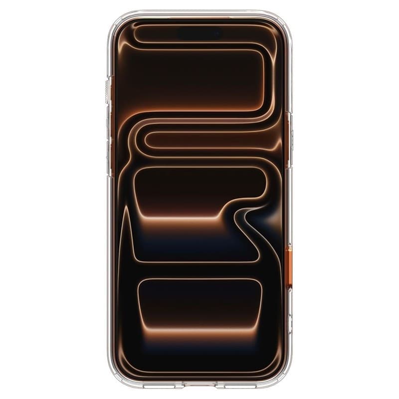 Spigen Ultra Hybrid T Mag MagSafe - Custodia per iPhone 17 Pro (Arancione lucido) - 4