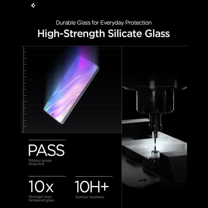 Spigen GLAS.TR EZ Fit Pro AC Antiriflesso Confezione da 2 - Vetro temperato antiriflesso per Samsung Galaxy S26 (2 pezzi) - 10