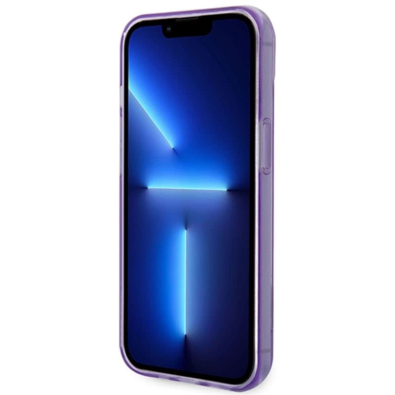 Guess Translucent - Case for iPhone 14 Plus (Purple) - 5
