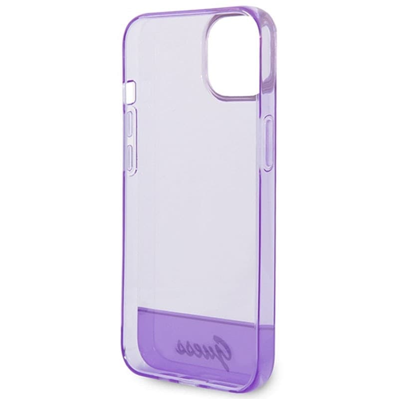 Guess Translucent - Case for iPhone 14 Plus (Purple) - 7