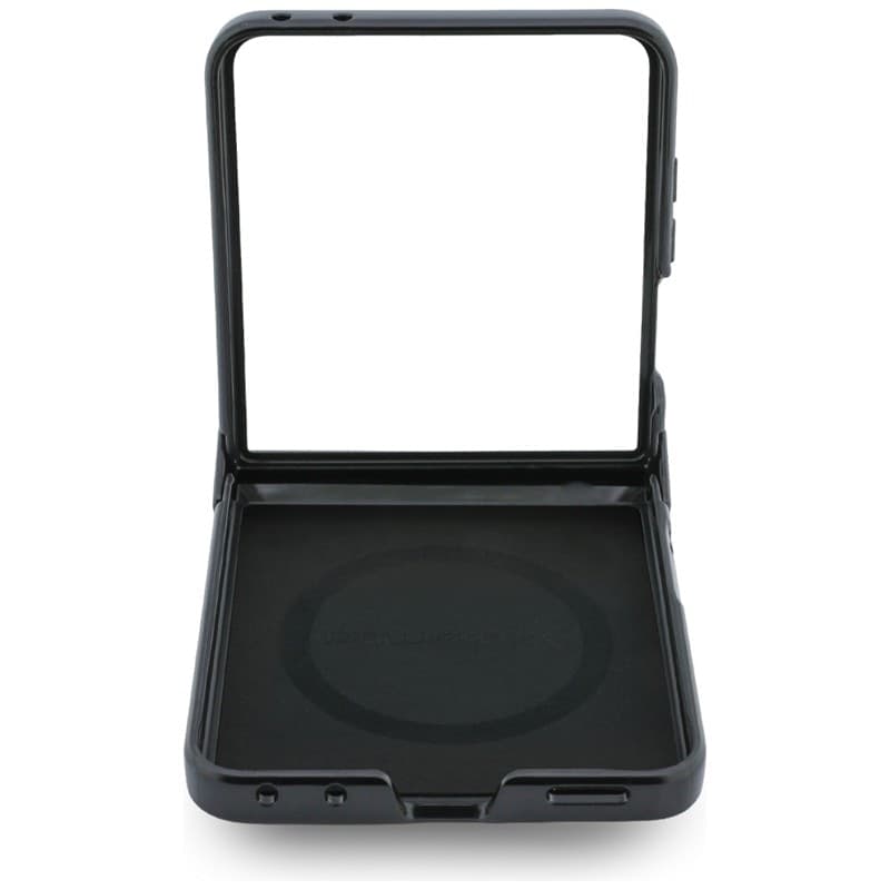 Custodia MagSafe per Samsung Galaxy Z Flip 8 con spille Karl Lagerfeld Karl & Choupette (nera) - 6