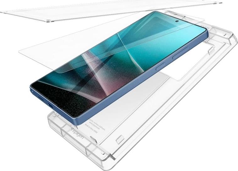 Spigen Elite Shield EZ Fit HD - Hydrogel Screen Protector for Samsung Galaxy S25 Ultra (Clear) - 11