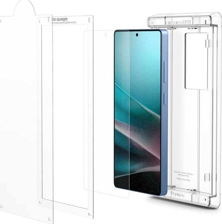 Spigen Elite Shield EZ Fit HD - Hydrogel Screen Protector for Samsung Galaxy S25 Ultra (Clear) - 12