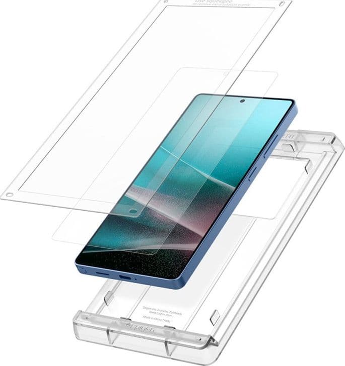 Spigen Elite Shield EZ Fit HD - Hydrogel Screen Protector for Samsung Galaxy S25 Ultra (Clear) - 3