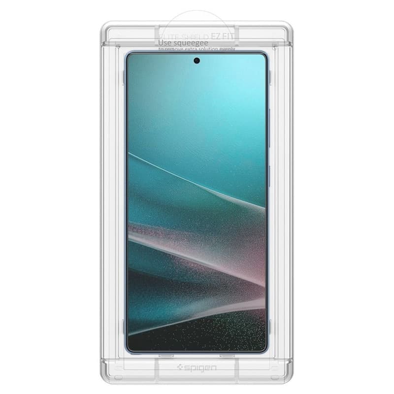 Spigen Elite Shield EZ Fit HD - Hydrogel Screen Protector for Samsung Galaxy S25 Ultra (Clear) - 4
