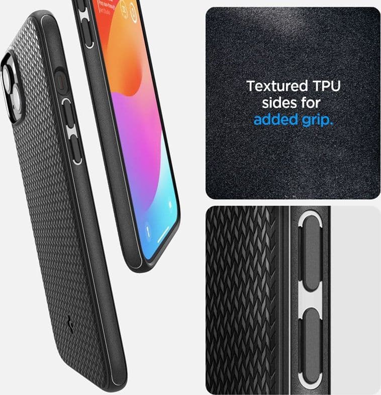 Spigen Mag Armor MagSafe - Case for iPhone 15 (Matte Black) - 9