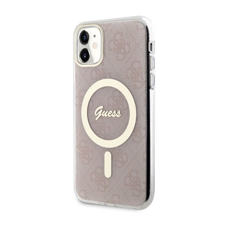 Guess 4G MagSafe - Case for iPhone 11 (Pink) - 2