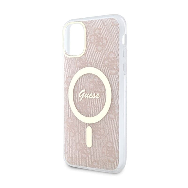 Guess 4G MagSafe - Case for iPhone 11 (Pink) - 6