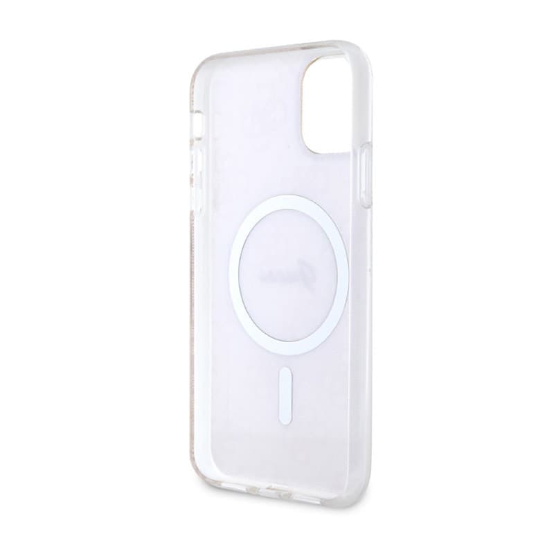 Guess 4G MagSafe - Case for iPhone 11 (Pink) - 7