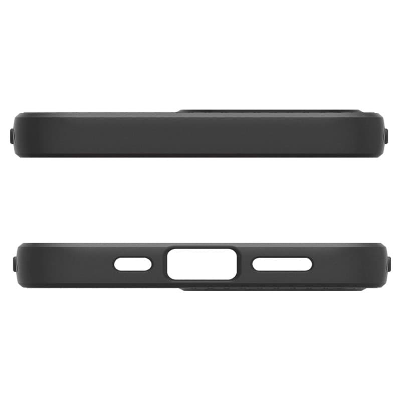 Spigen Liquid Air - Custodia per iPhone 17e / 16e (nero opaco) - 5