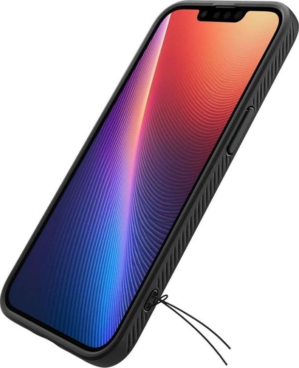 Spigen Liquid Air - Custodia per iPhone 17e / 16e (nero opaco) - 6