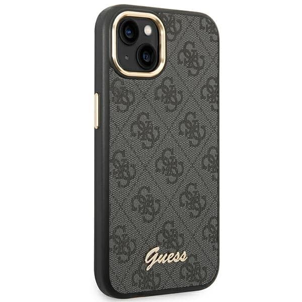 Guess 4G Metal Camera Outline Case - Case for iPhone 14 Plus (Black) - 4