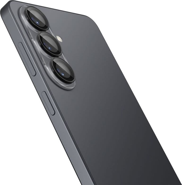Spigen Optik Pro HD GLAS.TR EZ Fit Camera Protector 2-Pack - Pellicola protettiva in vetro per obiettivo Samsung Galaxy S26 (2 p - 3