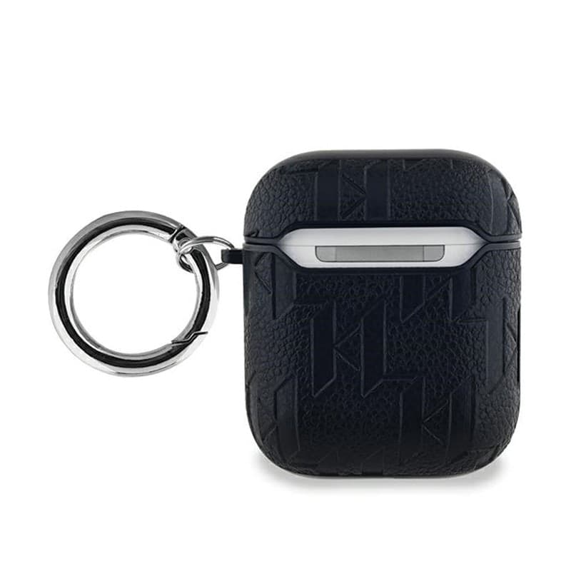 Karl Lagerfeld Monogram Karl Head - AirPods 1/2 gen case (black) - 2