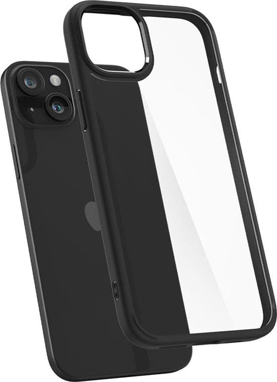 Spigen Ultra Hybrid - Case for iPhone 15 (Matte Black) - 6
