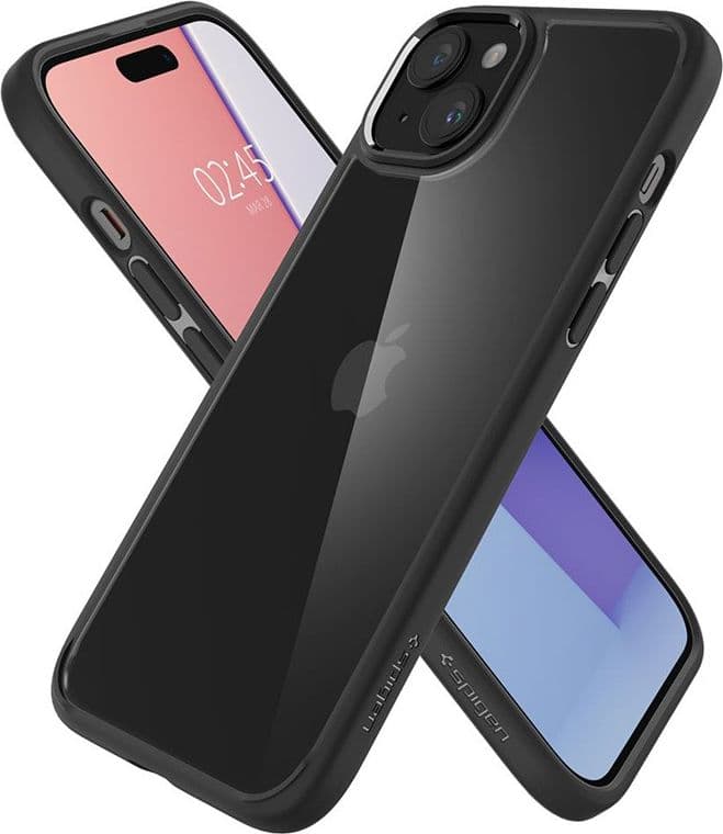 Spigen Ultra Hybrid - Case for iPhone 15 (Matte Black) - 7