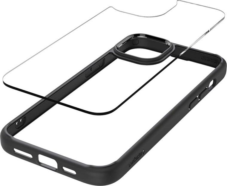 Spigen Ultra Hybrid - Case for iPhone 15 (Matte Black) - 10