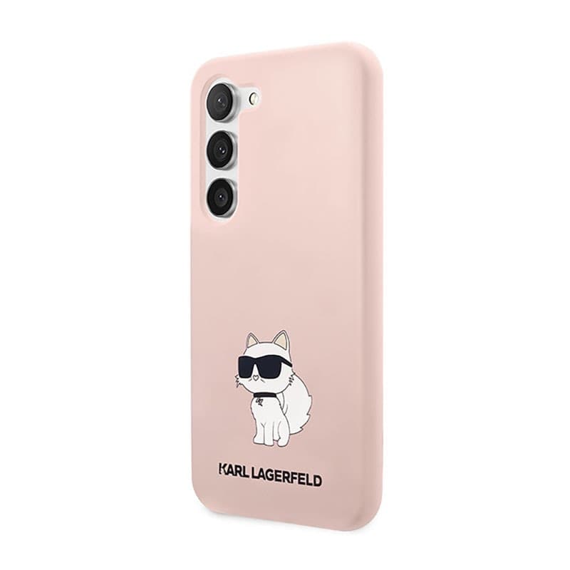 Karl Lagerfeld Silicone NFT Choupette - Case for Samsung Galaxy S23+ (Pink) - 2