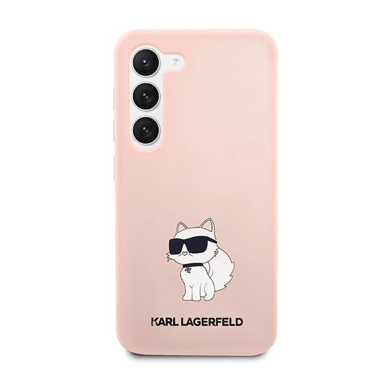Karl Lagerfeld Silicone NFT Choupette - Case for Samsung Galaxy S23+ (Pink) - 3