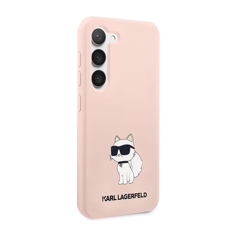 Karl Lagerfeld Silicone NFT Choupette - Case for Samsung Galaxy S23+ (Pink) - 4