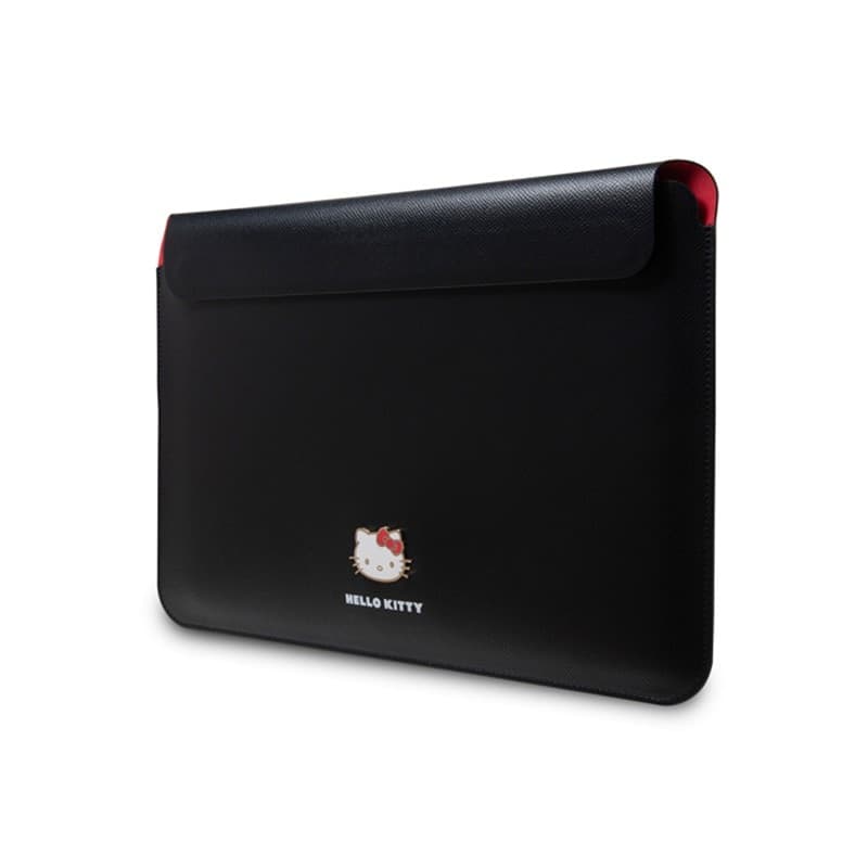 Hello Kitty PU Metal Logo Sleeve - Notebook case 13" / 14" (black) - 2