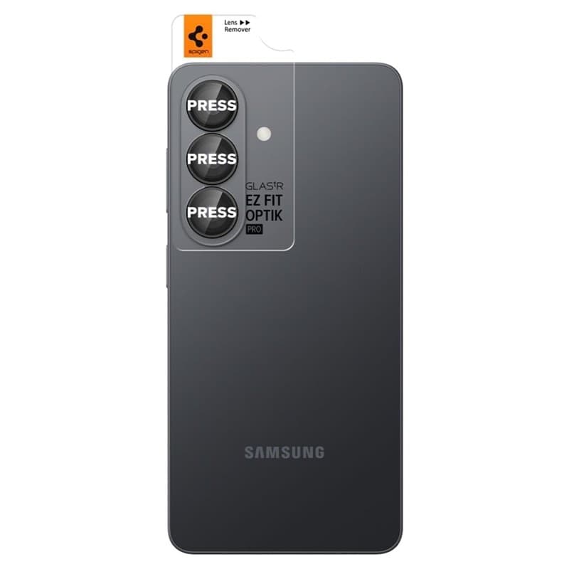 Spigen Optik Pro HD GLAS.TR EZ Fit Camera Protector 2-Pack - Pellicola protettiva in vetro per obiettivo Samsung Galaxy S26+ (2 - 2