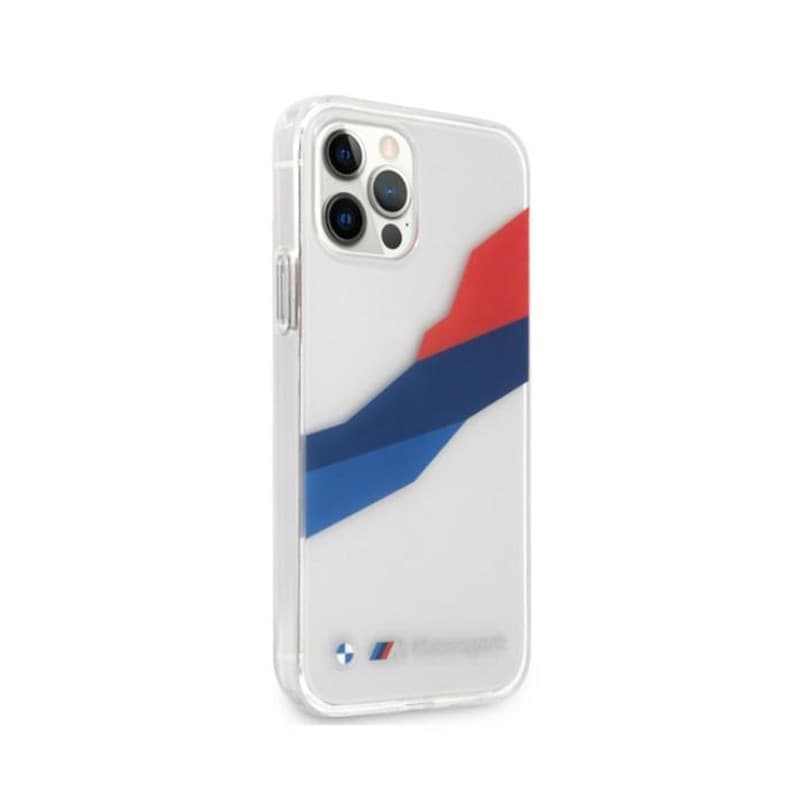 BMW Motorsport Tricolor - Case for iPhone 12 Pro Max (Transparent) - 4