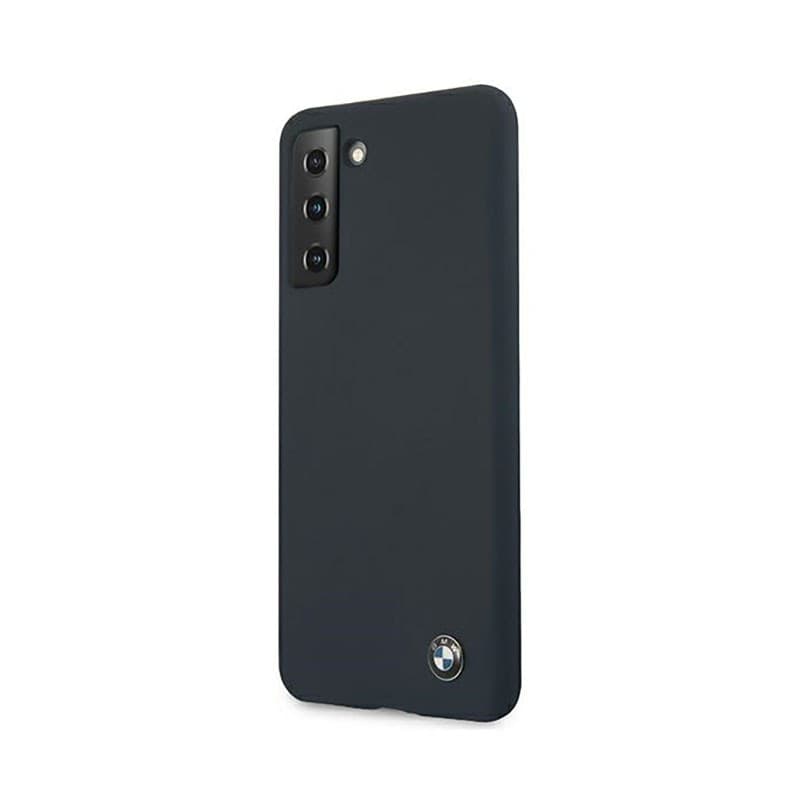 BMW Silicone Signature Logo - Case for Samsung Galaxy S21+ (Navy Blue) - 2
