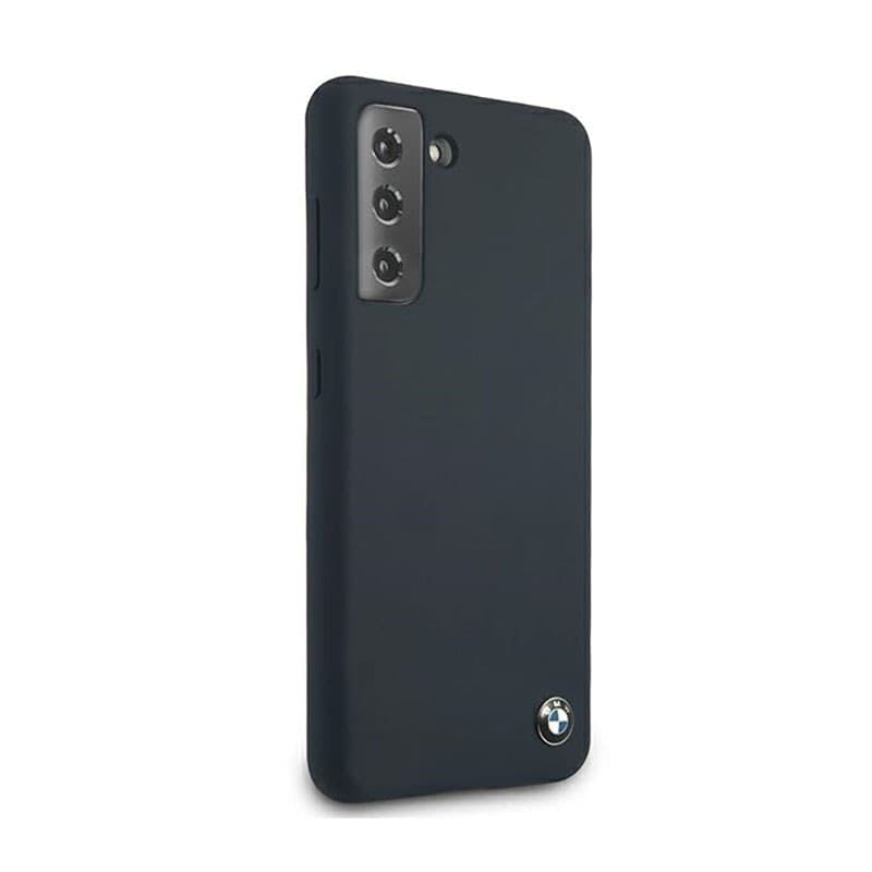 BMW Silicone Signature Logo - Case for Samsung Galaxy S21+ (Navy Blue) - 4