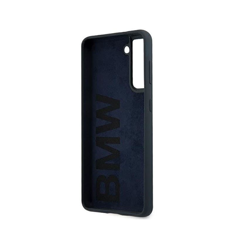 BMW Silicone Signature Logo - Case for Samsung Galaxy S21+ (Navy Blue) - 7